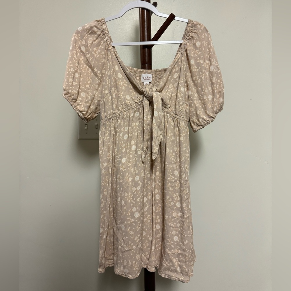 Mini Floral Summer Dress. Size S-M Womens.